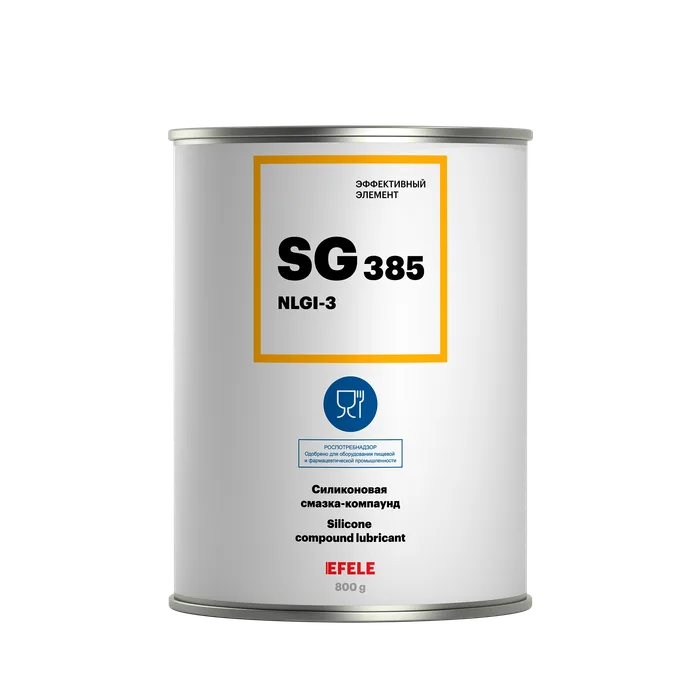 SG-385 NLGI-3 Силиконовая смазка-компаунд
