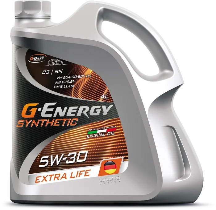 G-Energy Synthetic Extra Life 5W-30